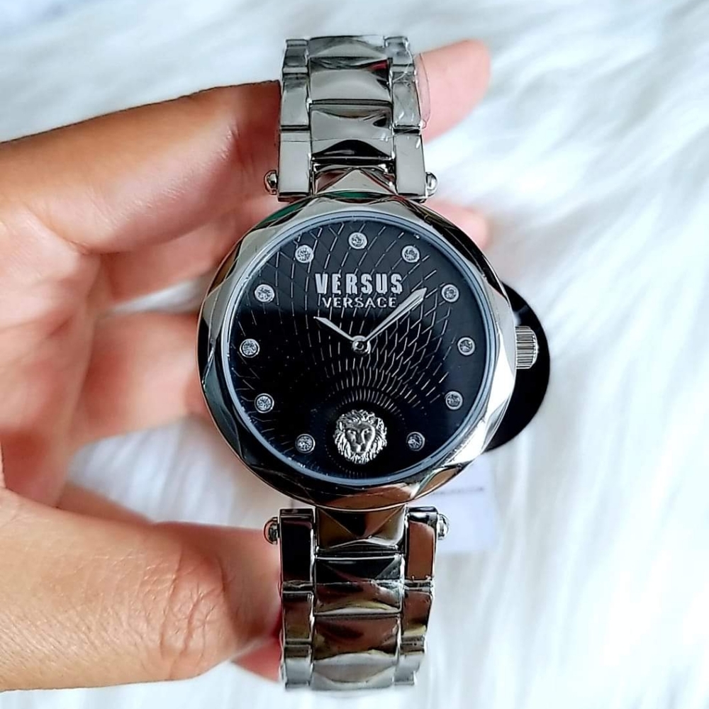 Versus VersaceStainless Steel & Swarovski Crysta